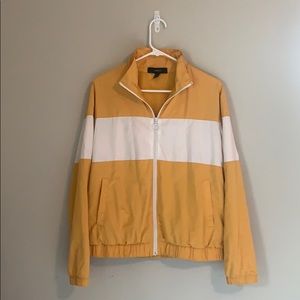 Yellow Windbreaker